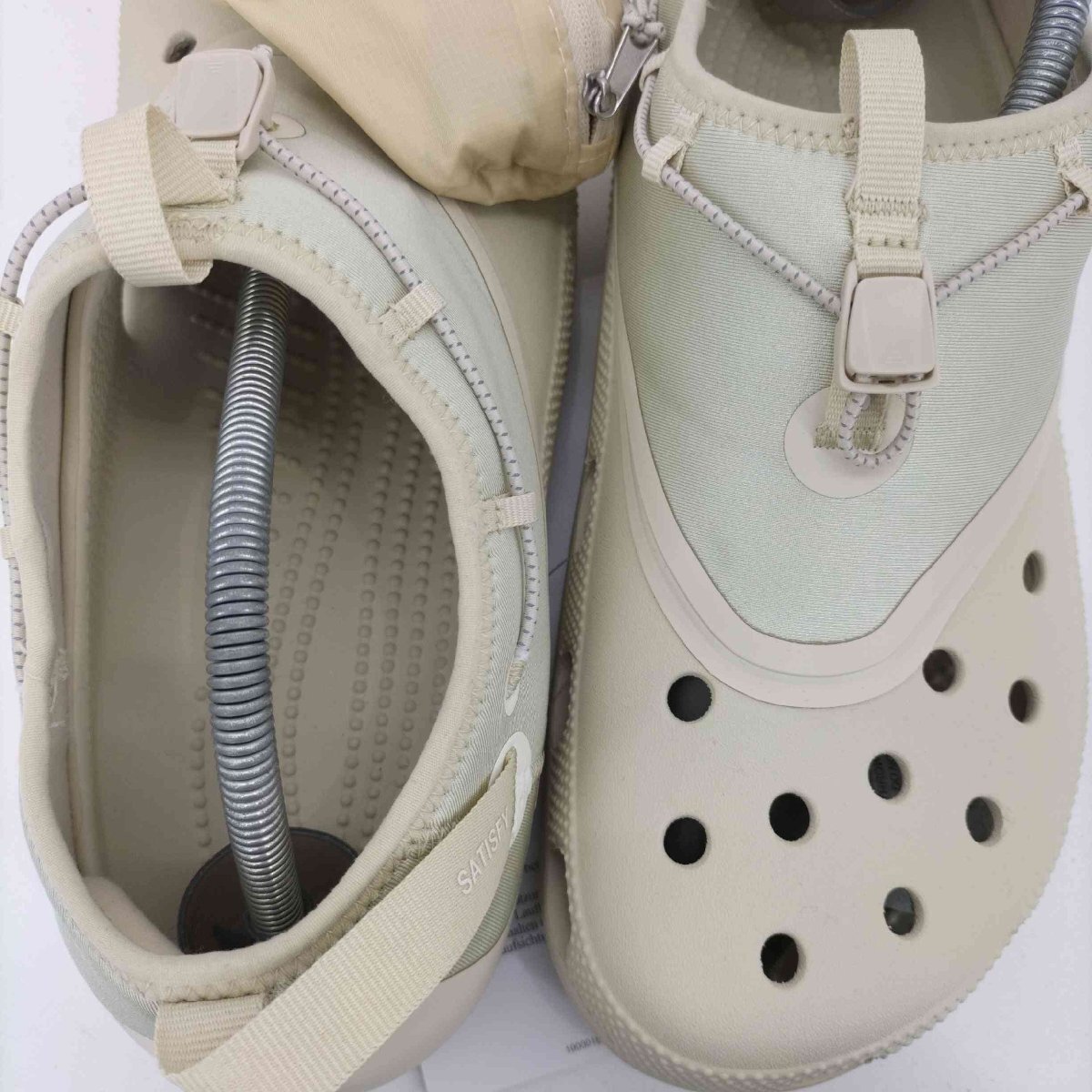 crocs(クロックス) 23SS コラボ Classic Clog Bone メンズ US：10 中古 古着 0342_画像5