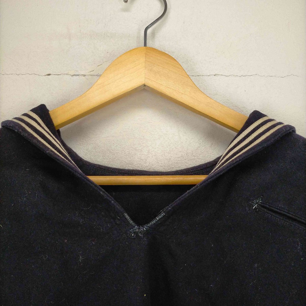 US NAVY(ユーエスネイビー) NEVAL CLOTHING DEPOT セーラーシャツ メンズ 表記 中古 古着 0624_画像5