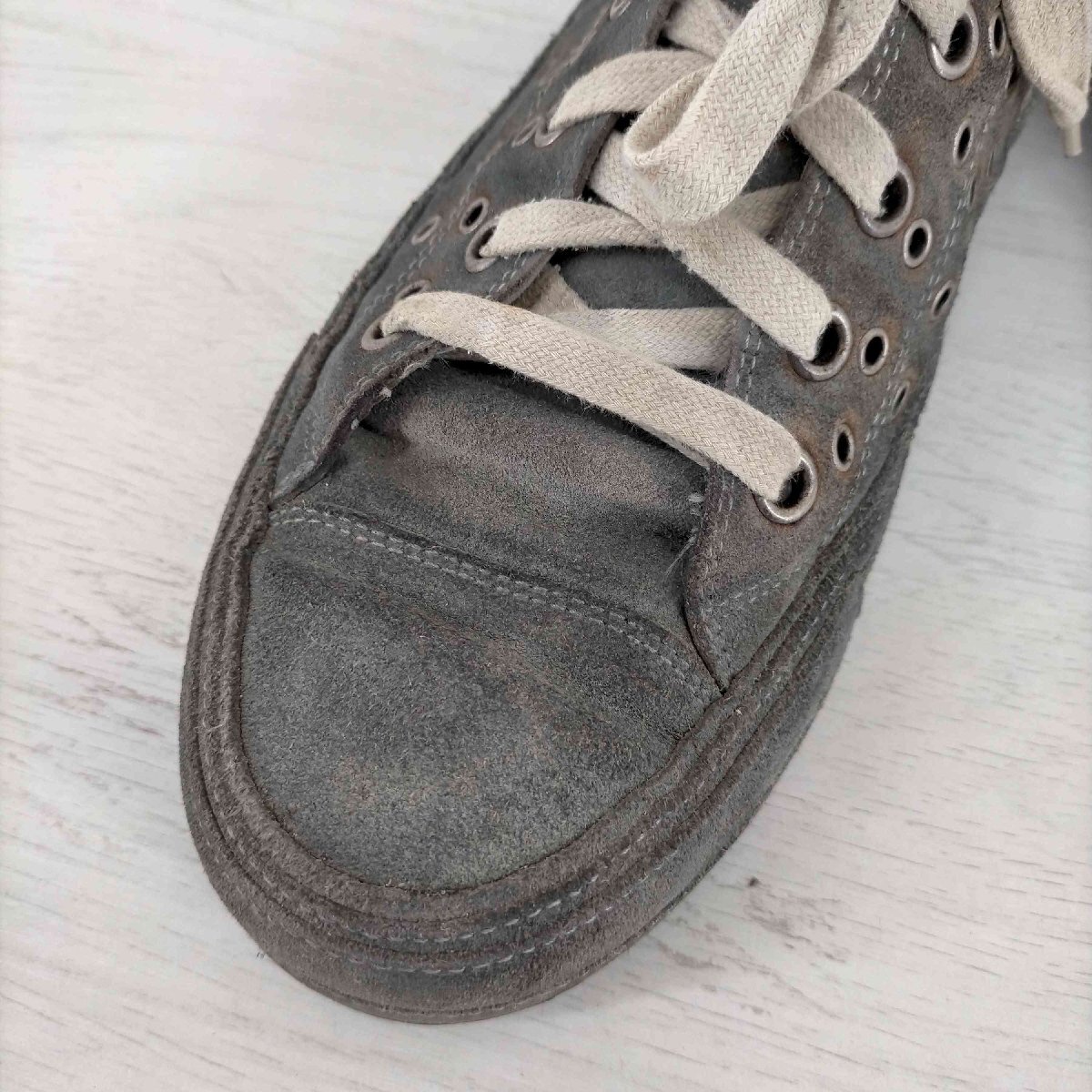 Ann DEMEULEMEESTER(アンドゥムルメステール) lether hi trainers ハト 中古 古着 0922_画像5