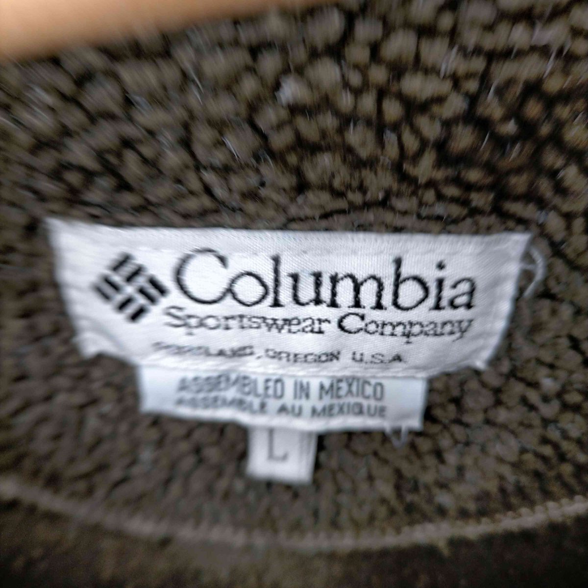 Columbia Sportswear(コロンビアスポーツウェア) Vネック ボアプルオーバー メンズ J 中古 古着 0804_画像6