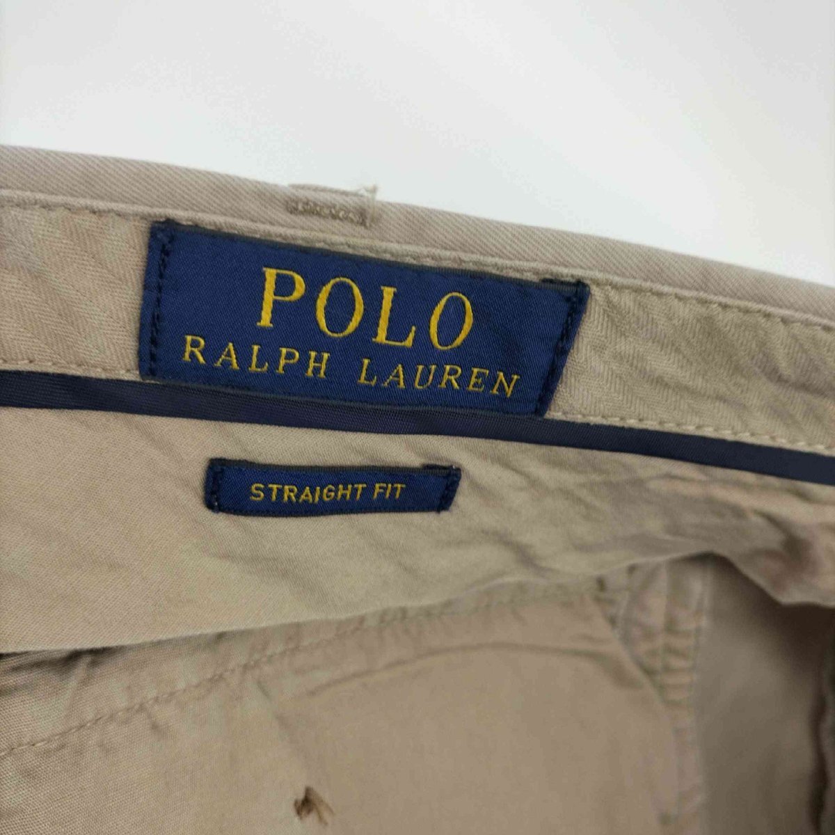 POLO RALPH LAUREN(ポロラルフローレン) STRAIGHT FIT チノ ショーツ メンズ 中古 古着 0944_画像6