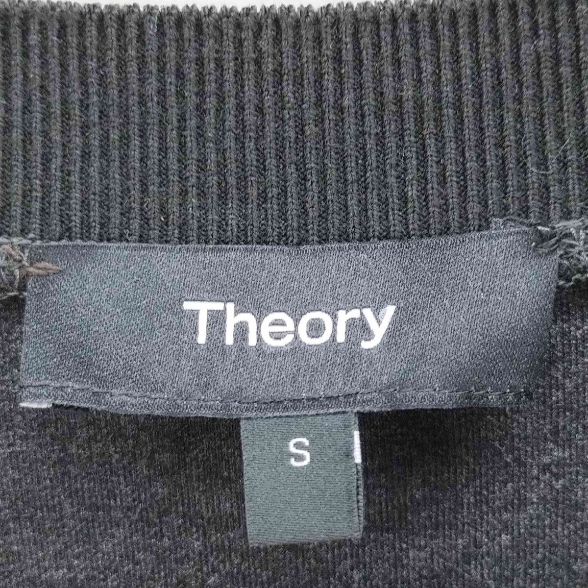 theory(セオリー) 22AW Double Knit LT N LS Seam Sweatsh スウ 中古 古着 0247_画像6