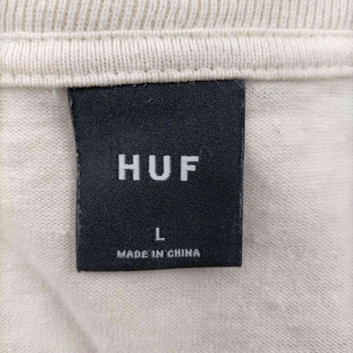 HUF(ハフ) ORGANIC GROW HENP S/S TEE メンズ JPN：L 中古 古着 0242_画像6