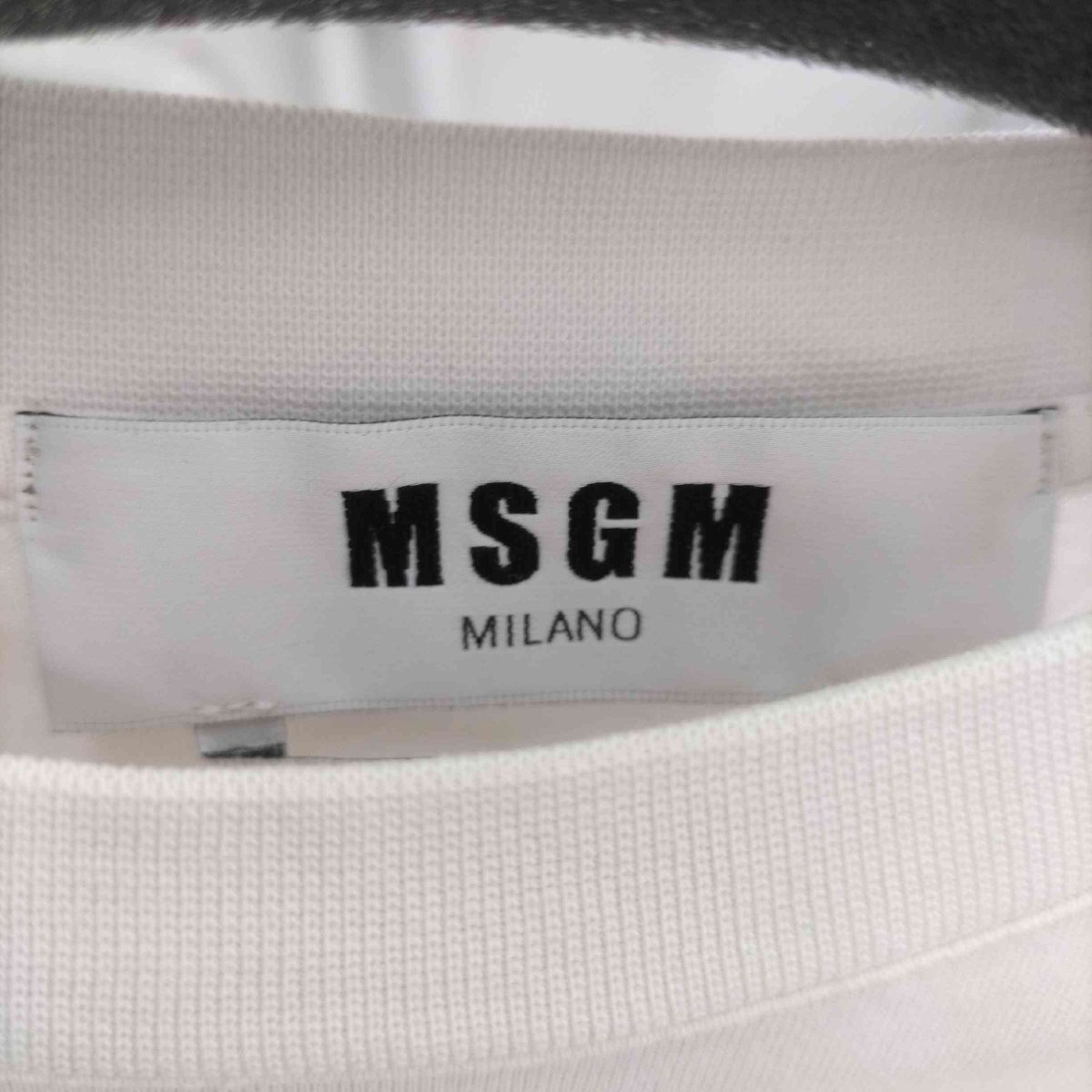 MSGM(エムエスジーエム) LOGO / SPRAY ロゴ T-SHIRT メンズ JPN：M 中古 古着 0804_画像6