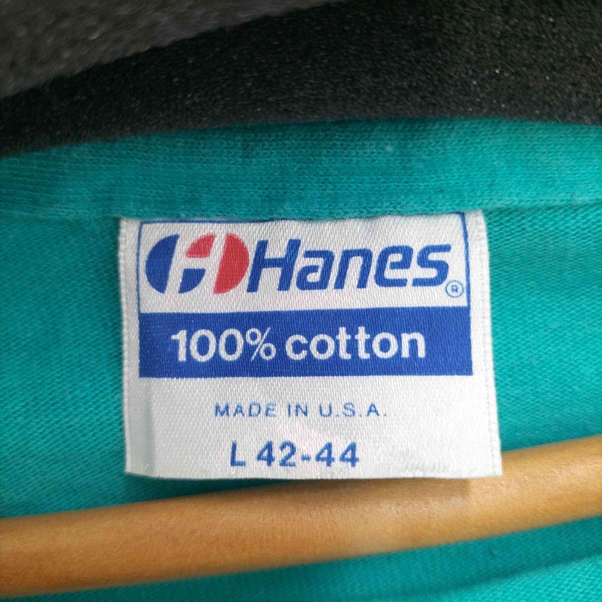 Hanes(ヘインズ) 80S MADE IN USA フロントプリント S/S Tシャツ メンズ imp 中古 古着 0903_画像6