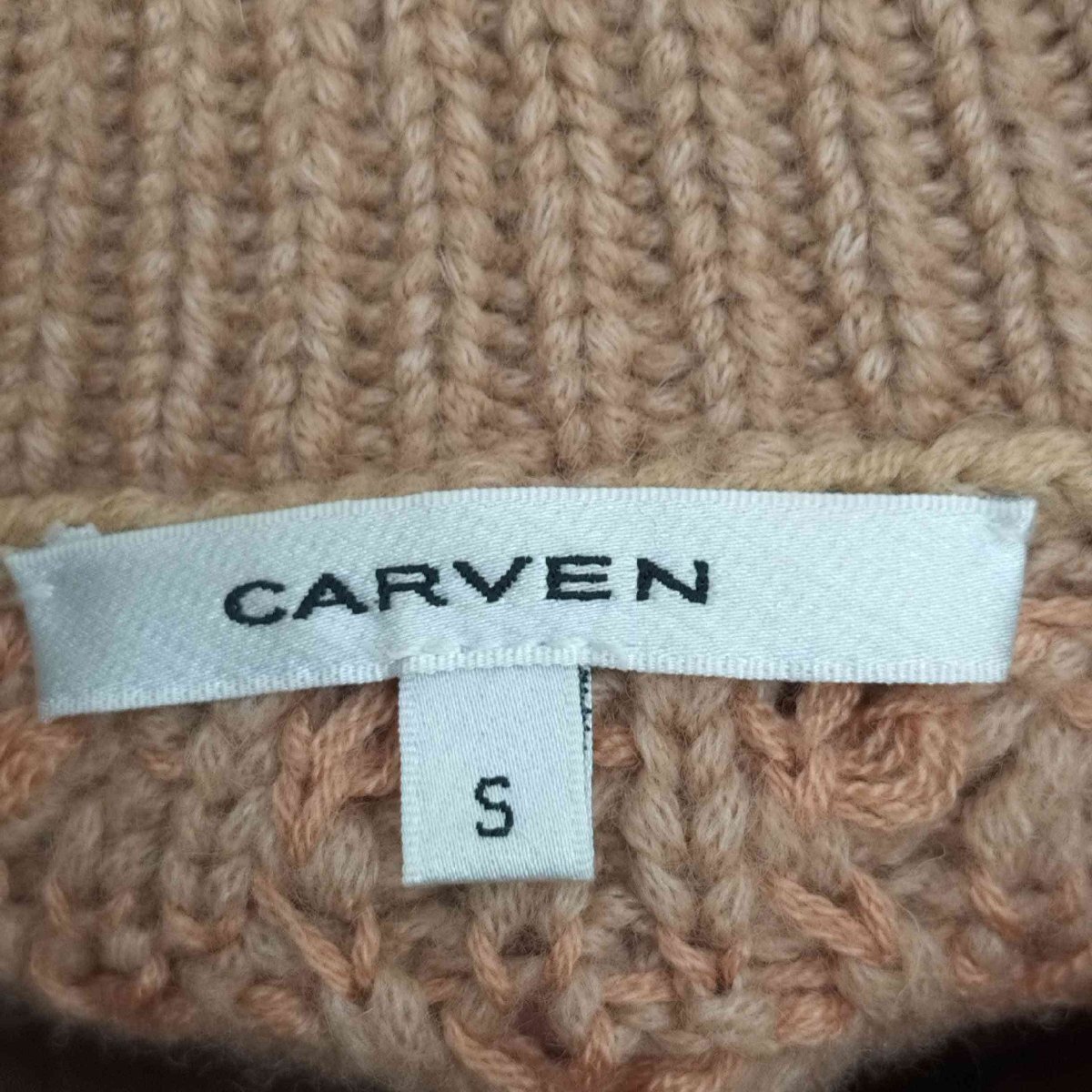 CARVEN(カルヴェン) REF MOD タートルネックワッフルニット レディース import：S 中古 古着 1044_画像6