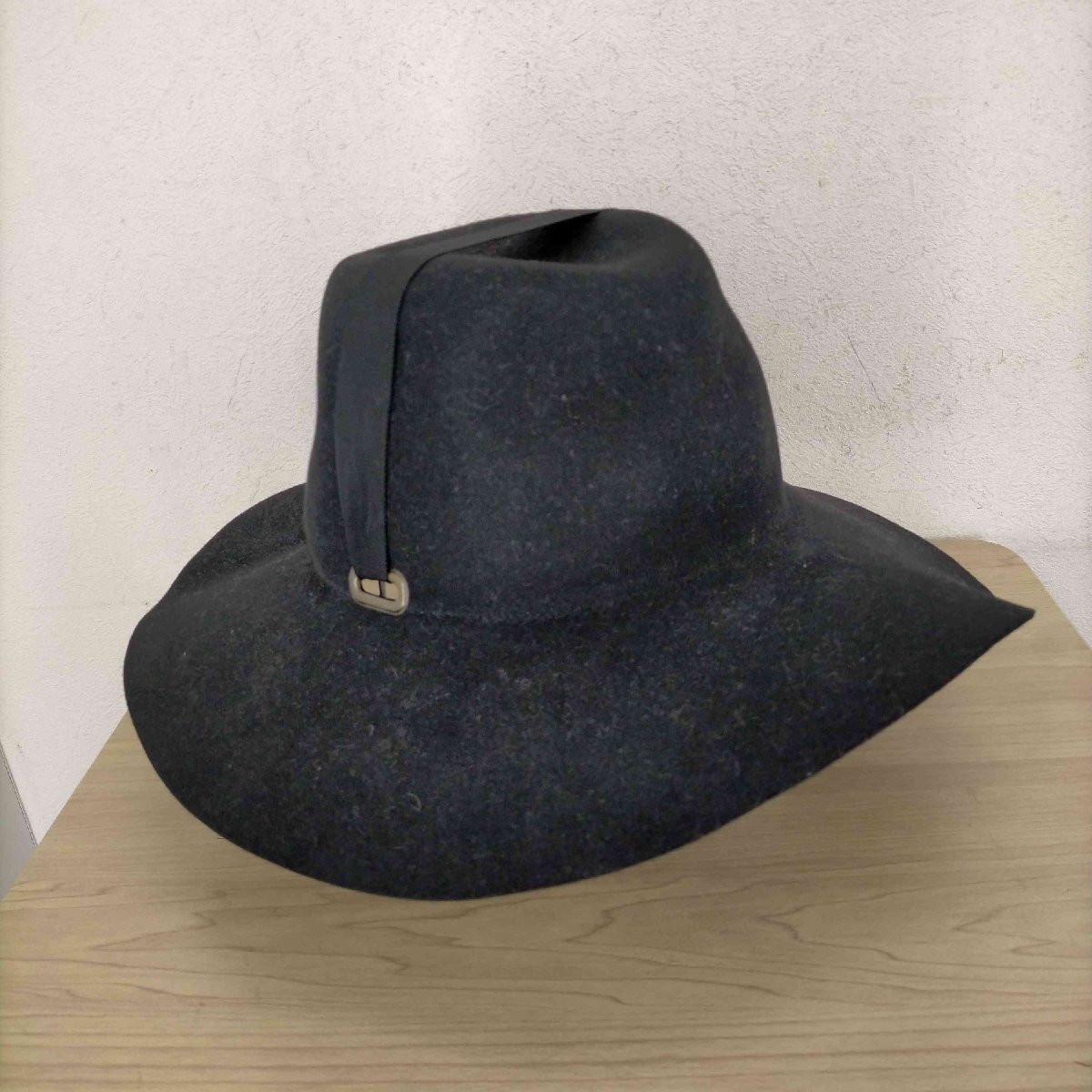 Chapeau d' O(シャポードオー) 中折れフェルトブリムハット レディース 57cm 中古 古着 0246_画像2