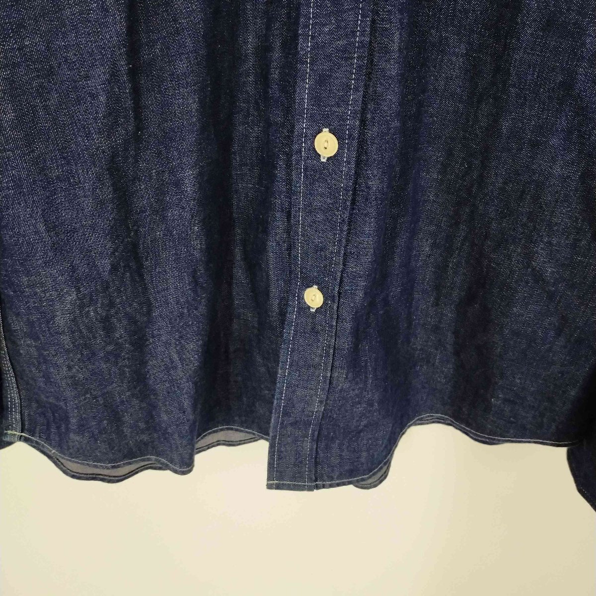 SUGAR CANE(シュガーケーン) LOT.SC27852 BLUE DENIM WORK SHIRT 中古 古着 0125_画像5