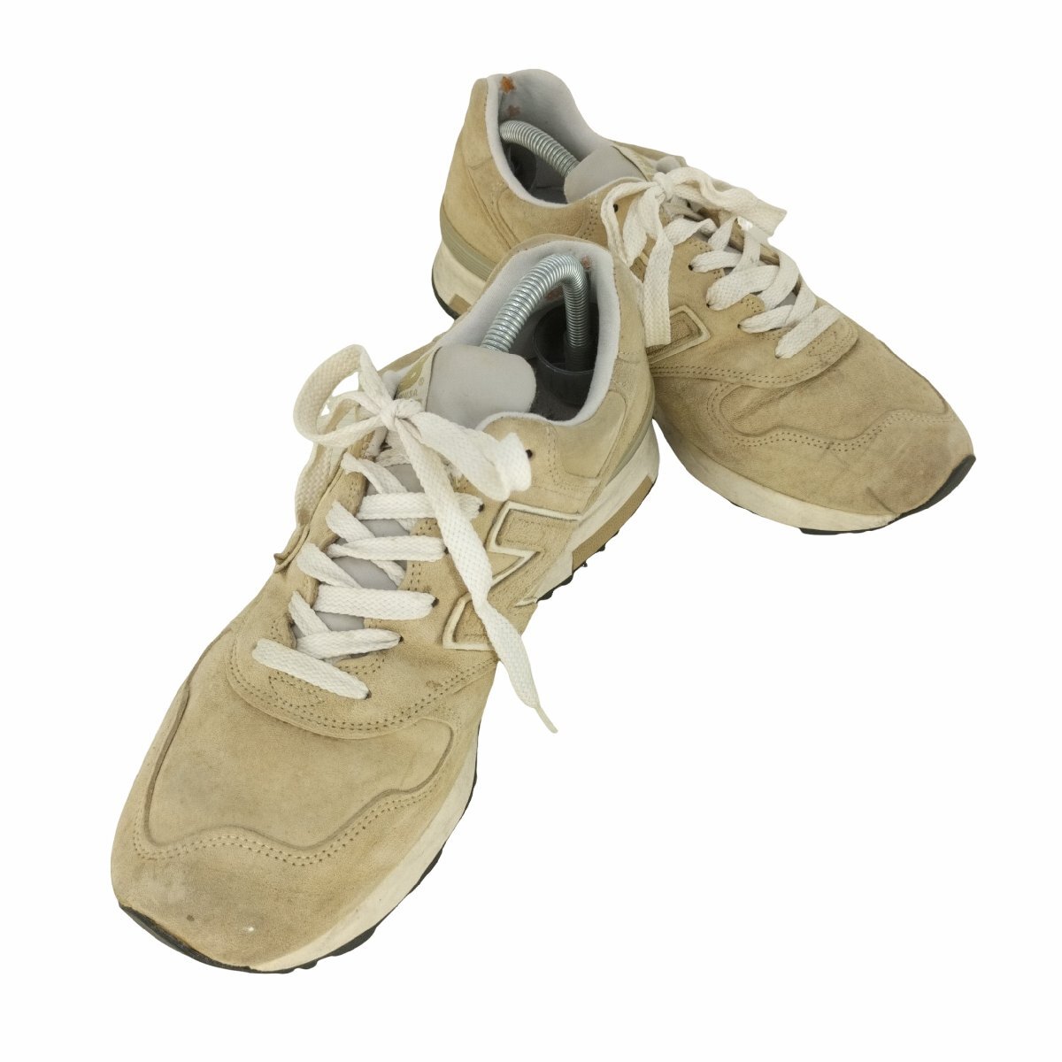 NEW BALANCE(ニューバランス) USA製 GIRLS M1400 BE スニーカー メンズ JP 中古 古着 0145_画像1