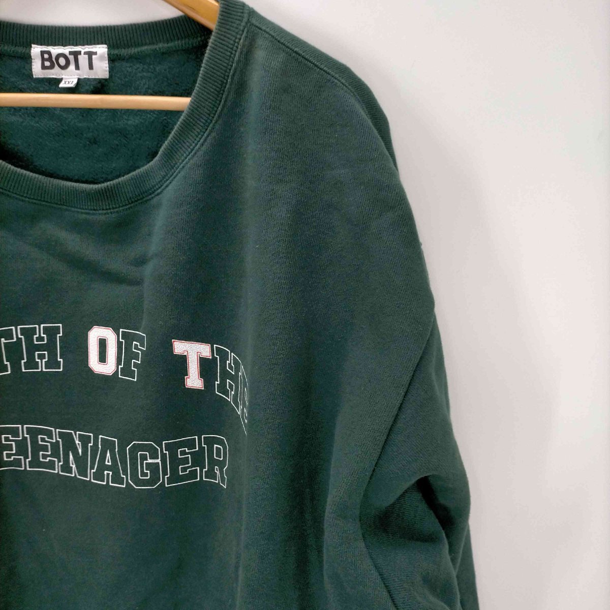 BOTT(ボット) COLLEGE CREW NECK メンズ import：XXL 中古 古着 0304_画像5