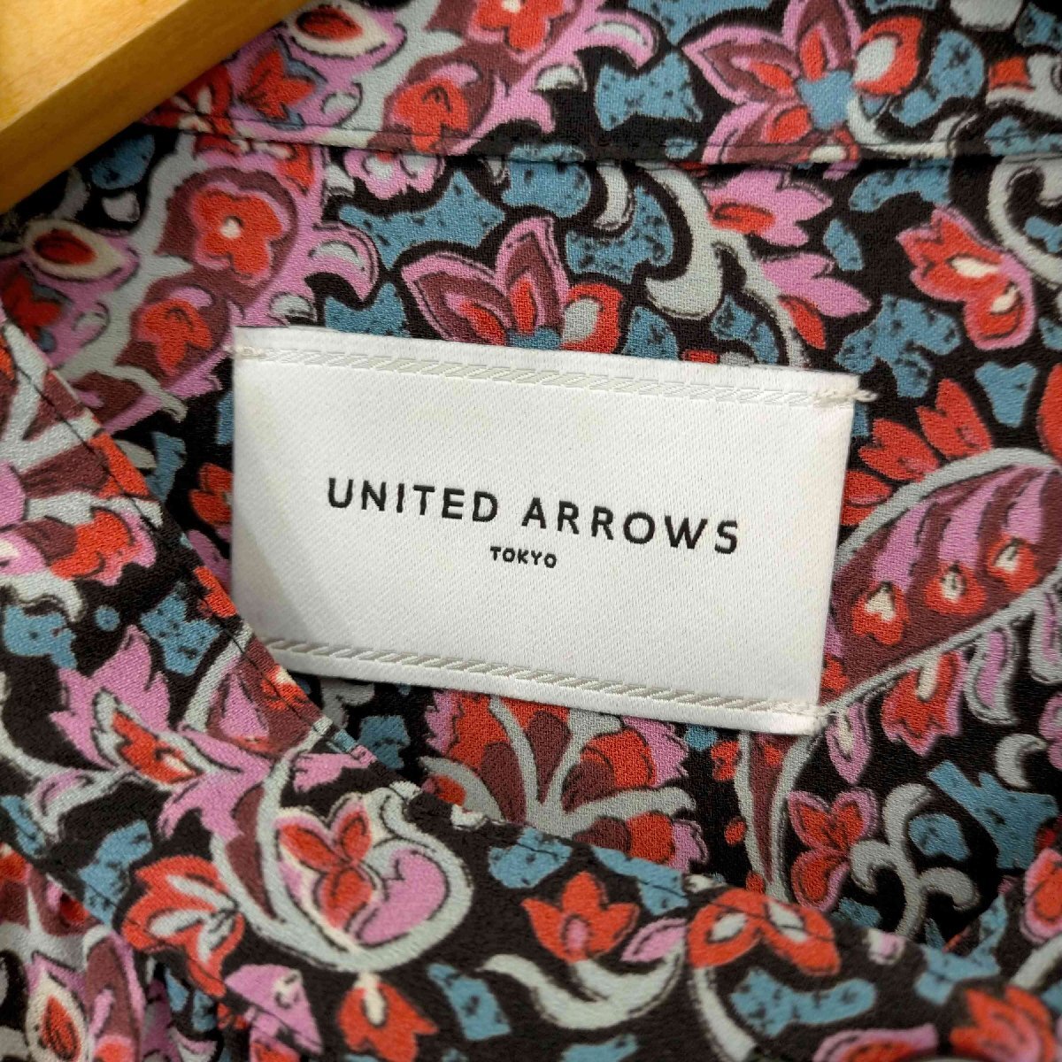 UNITED ARROWS(ユナイテッドアローズ) ペイズリーワンピース レディース JPN：38 中古 古着 0355_画像6