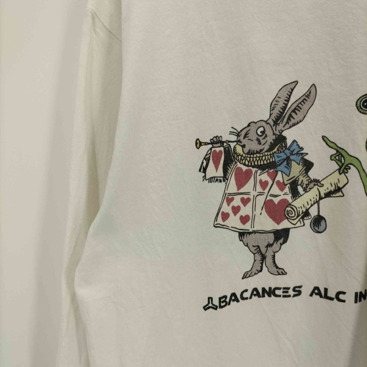 USED古着(ユーズドフルギ) BACANCES BLC L/S T ALEX RABBIT メン 中古 古着 0548_画像4