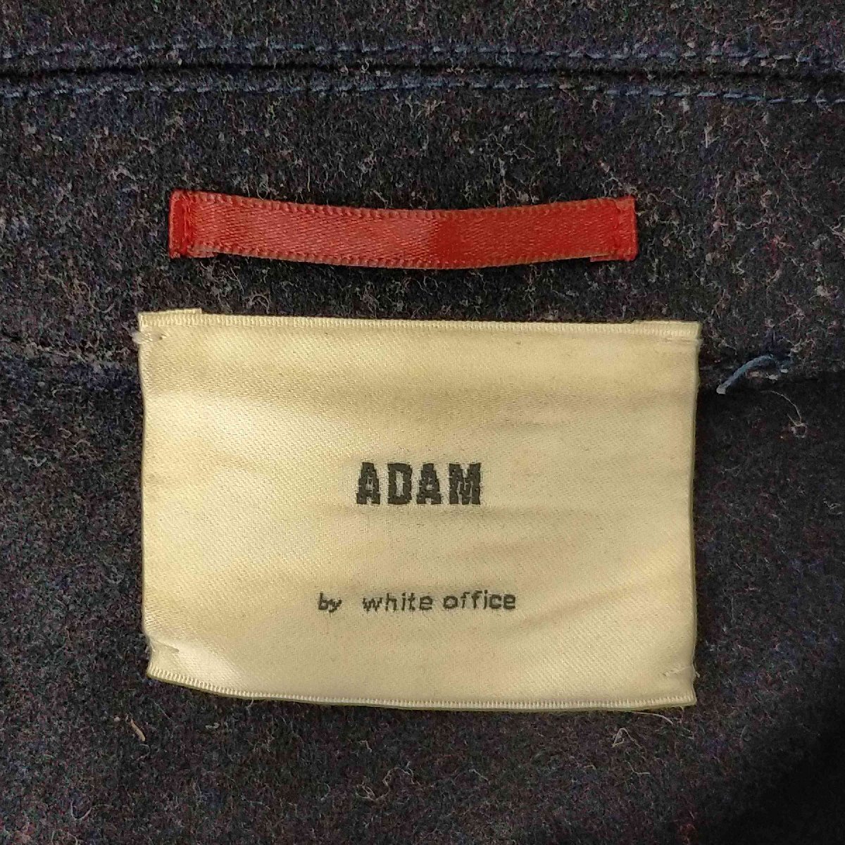 USED古着(ユーズドフルギ) ADAM by White Of fice ロングコート ダブル 中古 古着 0903_画像6