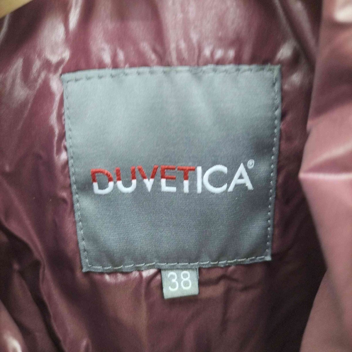 DUVETICA(デュベティカ) Adhara フーデッドダウンジャケット ダブルジップ レディース EU 中古 古着 1004_画像6