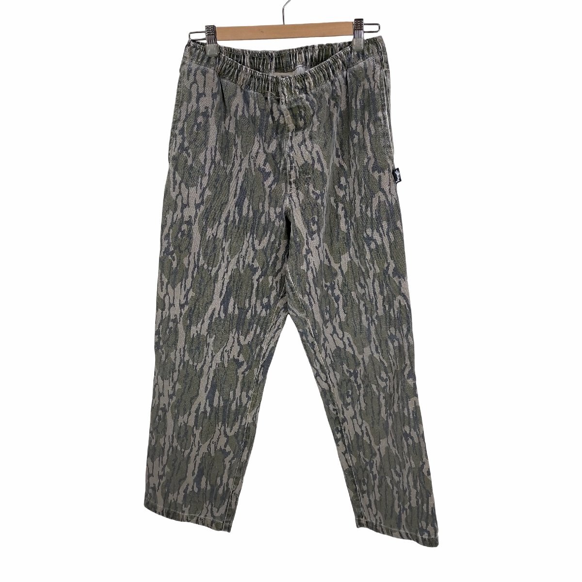 Stussy(ステューシー) Mossy Oak Canvas Beach Pant Camo カモ柄イー 中古 古着 1023_画像1