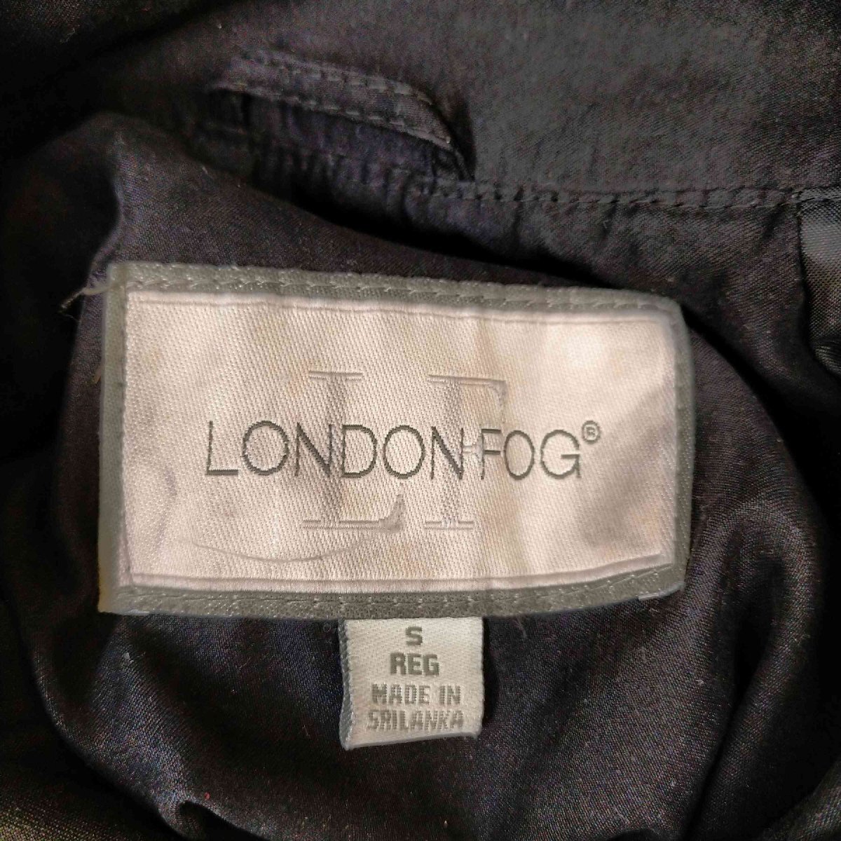 LONDON FOG(ロンドンフォグ) 比翼ステンカラーコート レディース JPN：S 中古 古着 0334_画像6