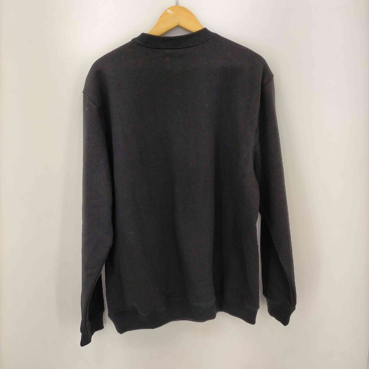 Gap(ギャップ) FLEECE CREWNECK TRUE BLACK スウェット メンズ JPN：L 中古 古着 0306_画像2