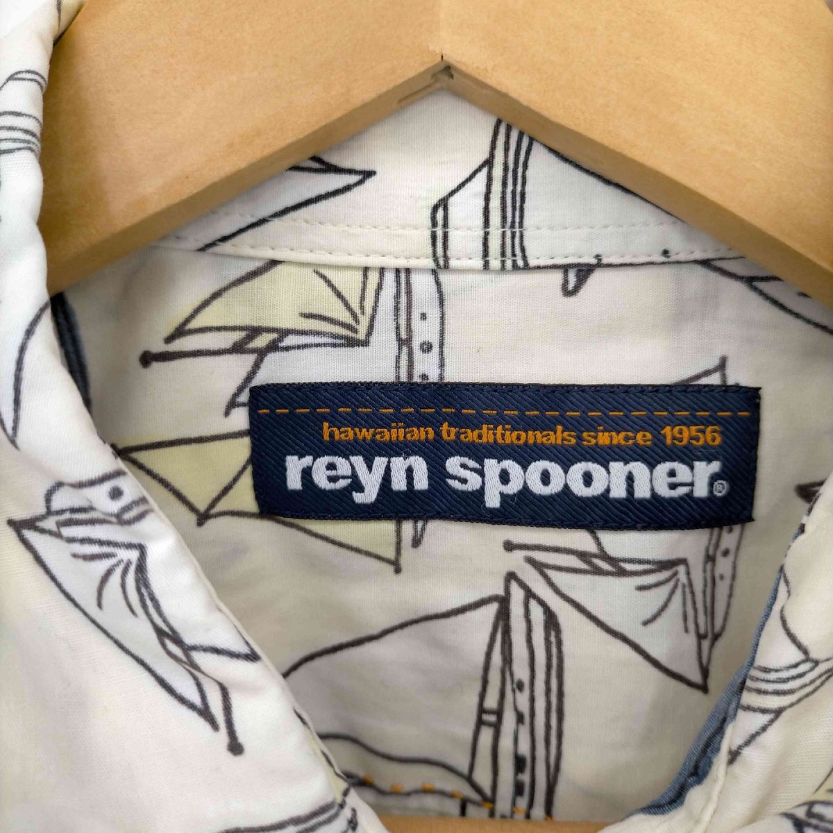 Reyn Spooner(レインスプーナー) コットン ヨット柄 S/S シャツ メンズ JPN：M 中古 古着 0306_画像6