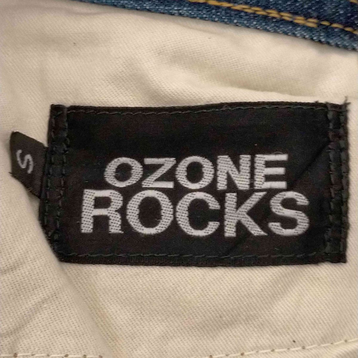 OZONE ROCKS(オゾンロックス) Y2K スリムデニムパンツ メンズ JPN：S 中古 古着 0446_画像6