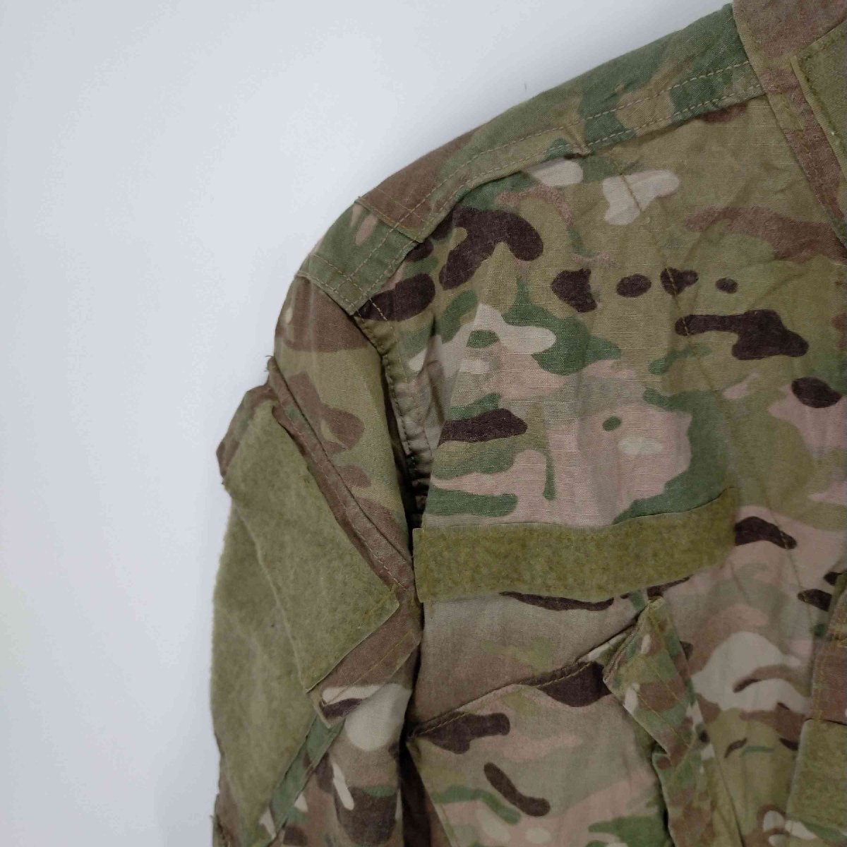 US ARMY(ユーエスアーミー) 14年製 リップストップ デザートカモ BDU コンバットジャケット 中古 古着 0503_画像5