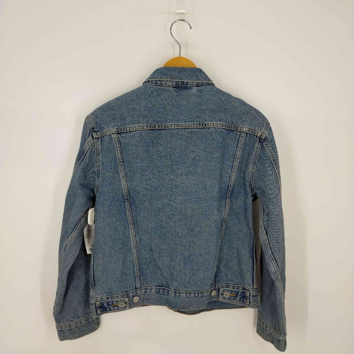 Levis(リーバイス) EX-BOYFRIEND TRUCKER Concrete Indigo デニム 中古 古着 0606_画像2