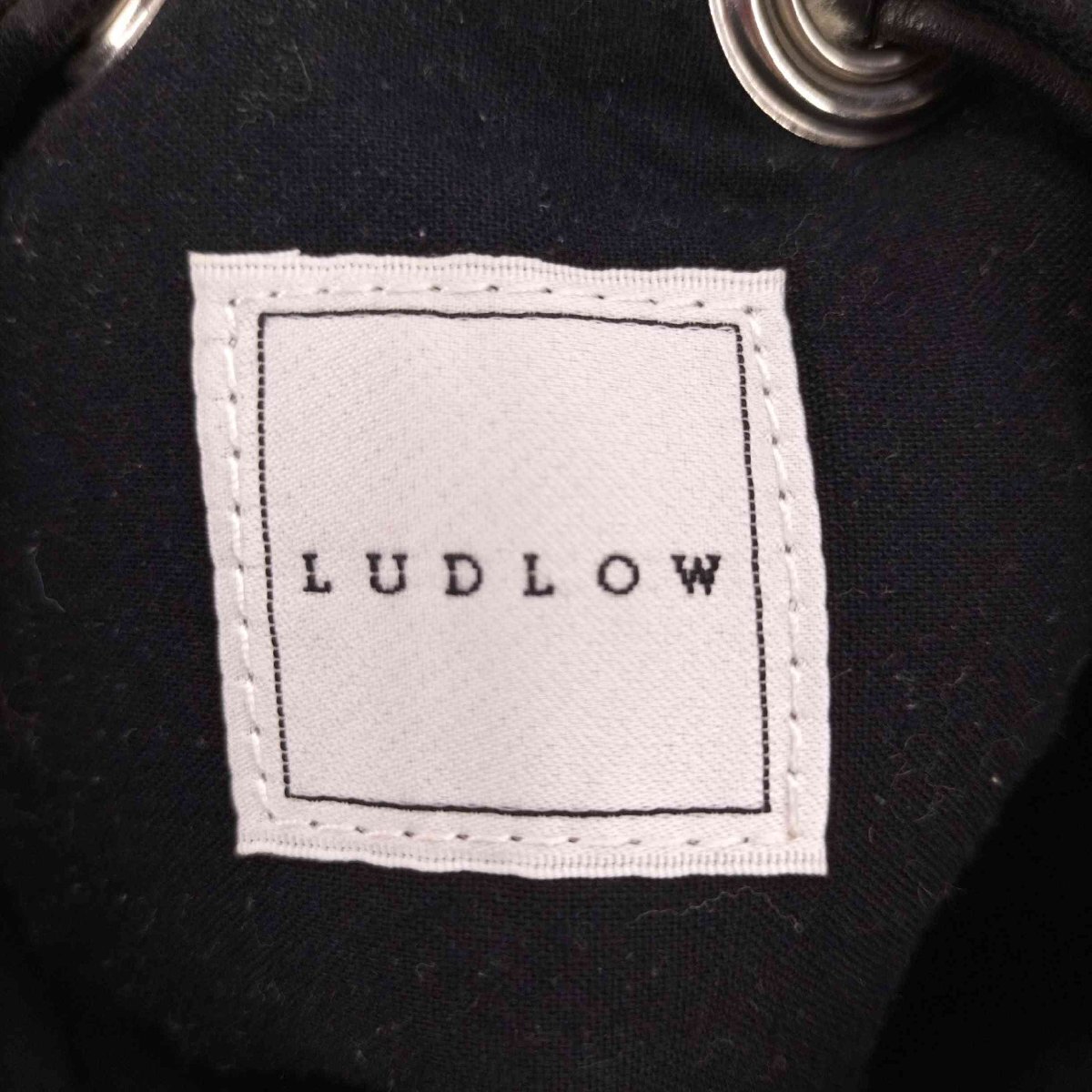 LUDLOW(ラドロー) タッセル付き ファー バッグ レディース 表記無 中古 古着 0924_画像6