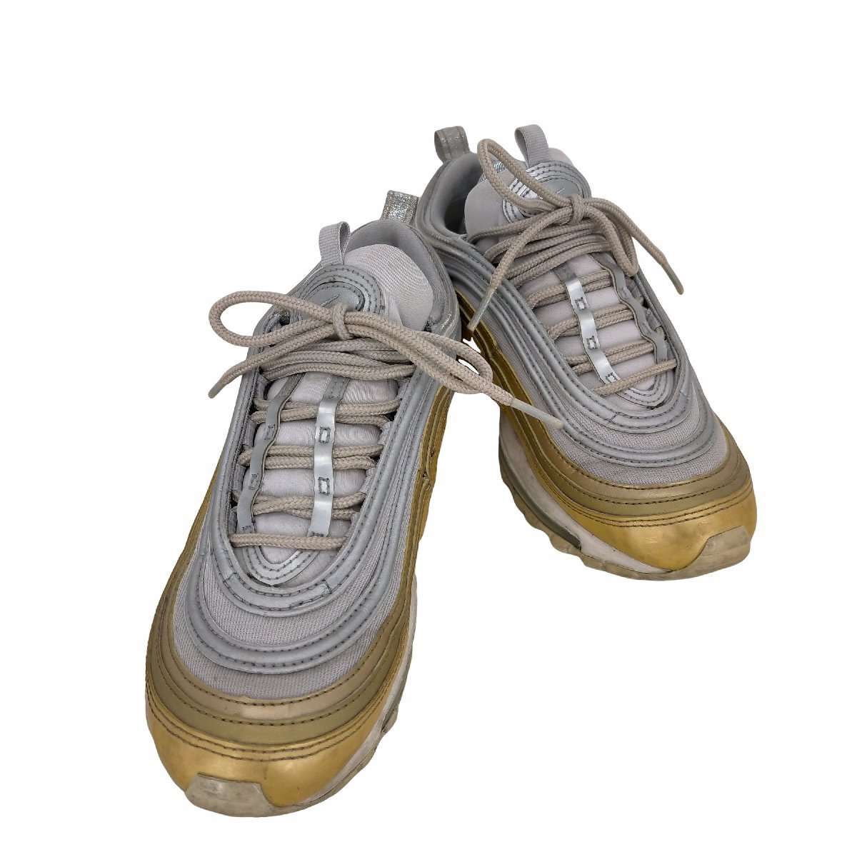 NIKE(ナイキ) WMNS AIR MAX 97 SE Metallic Gold レディース JPN： 中古 古着 0905_画像1