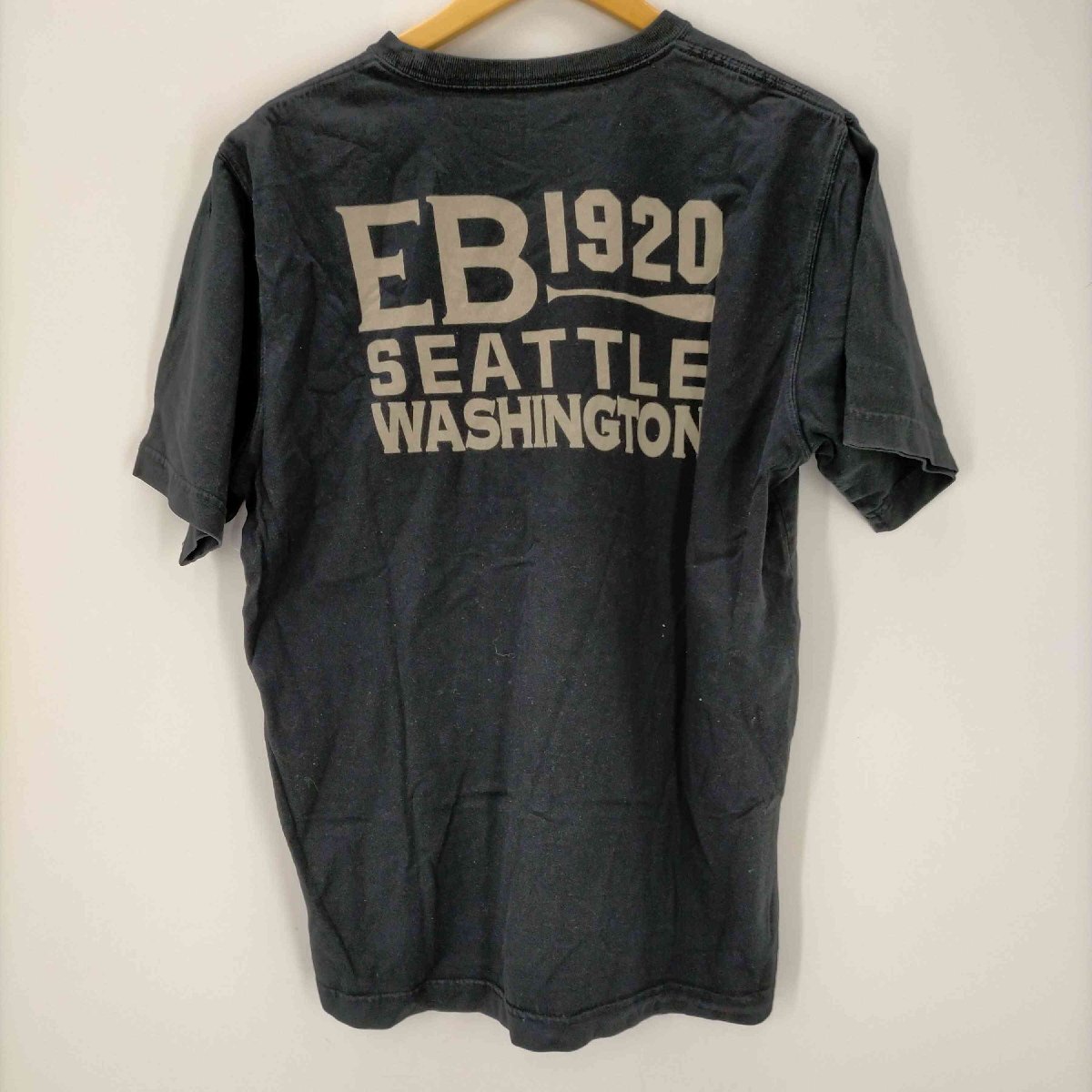 Eddie Bauer(エディーバウアー) EB1920 プリントTシャツ メンズ import：L 中古 古着 0106_画像2