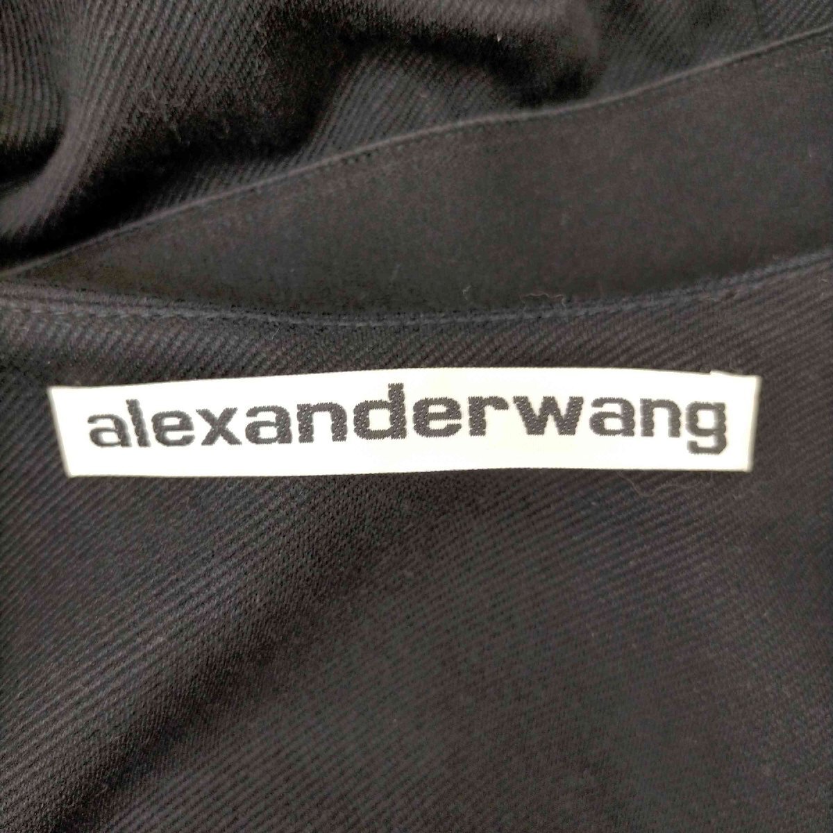 Alexander Wang(アレキサンダーワン) ロゴ エラスティック ドレス レディース 2 中古 古着 0401_画像6