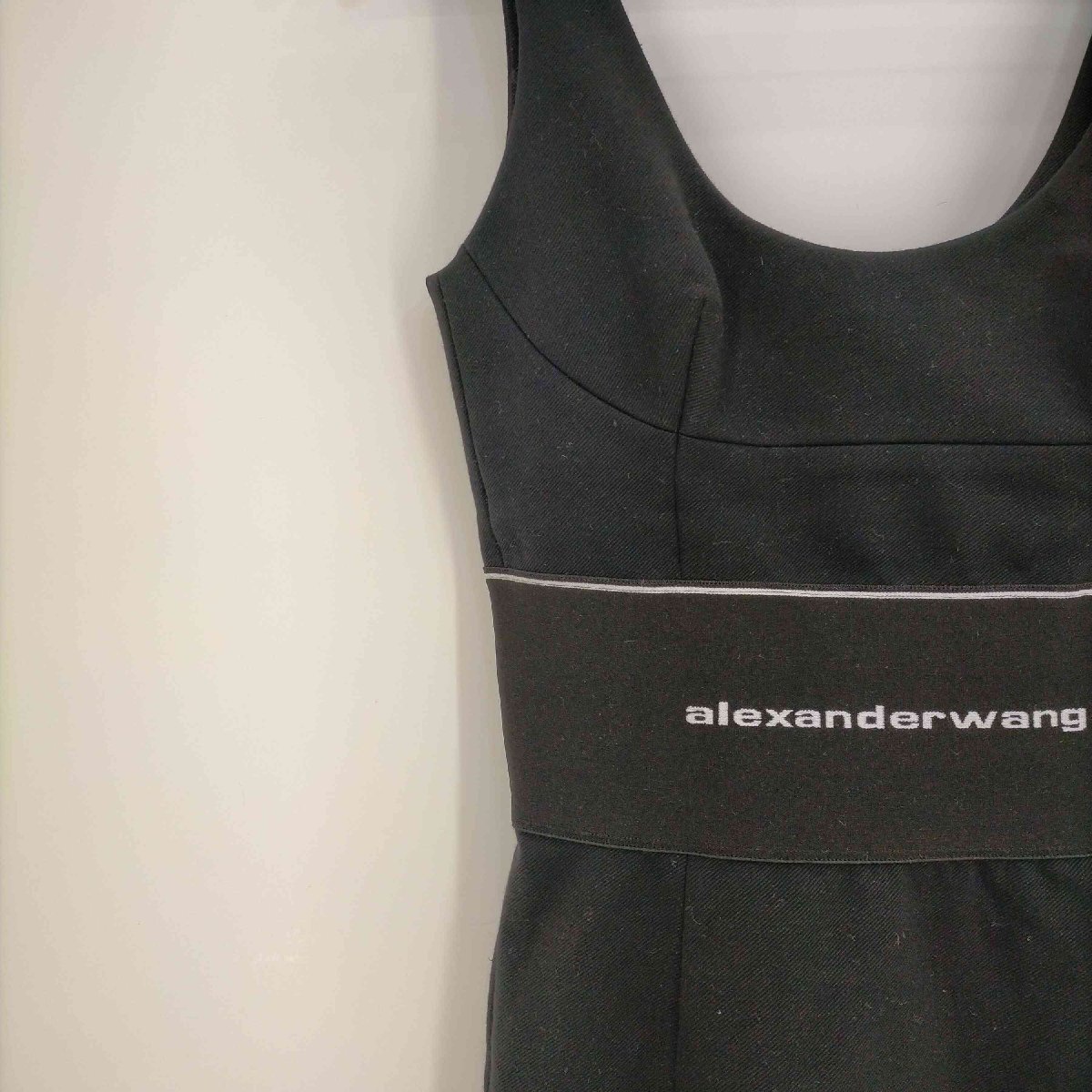 Alexander Wang(アレキサンダーワン) ロゴ エラスティック ドレス レディース 2 中古 古着 0401_画像4