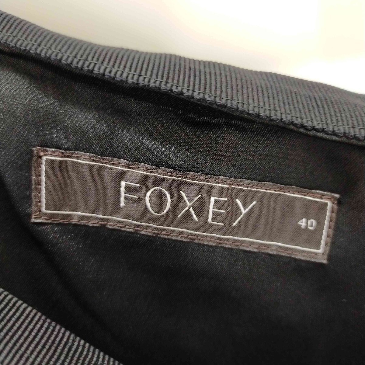 FOXEY(フォクシー) トラペーズスカート ミニ フレア レディース JPN：40 中古 古着 0456_画像6
