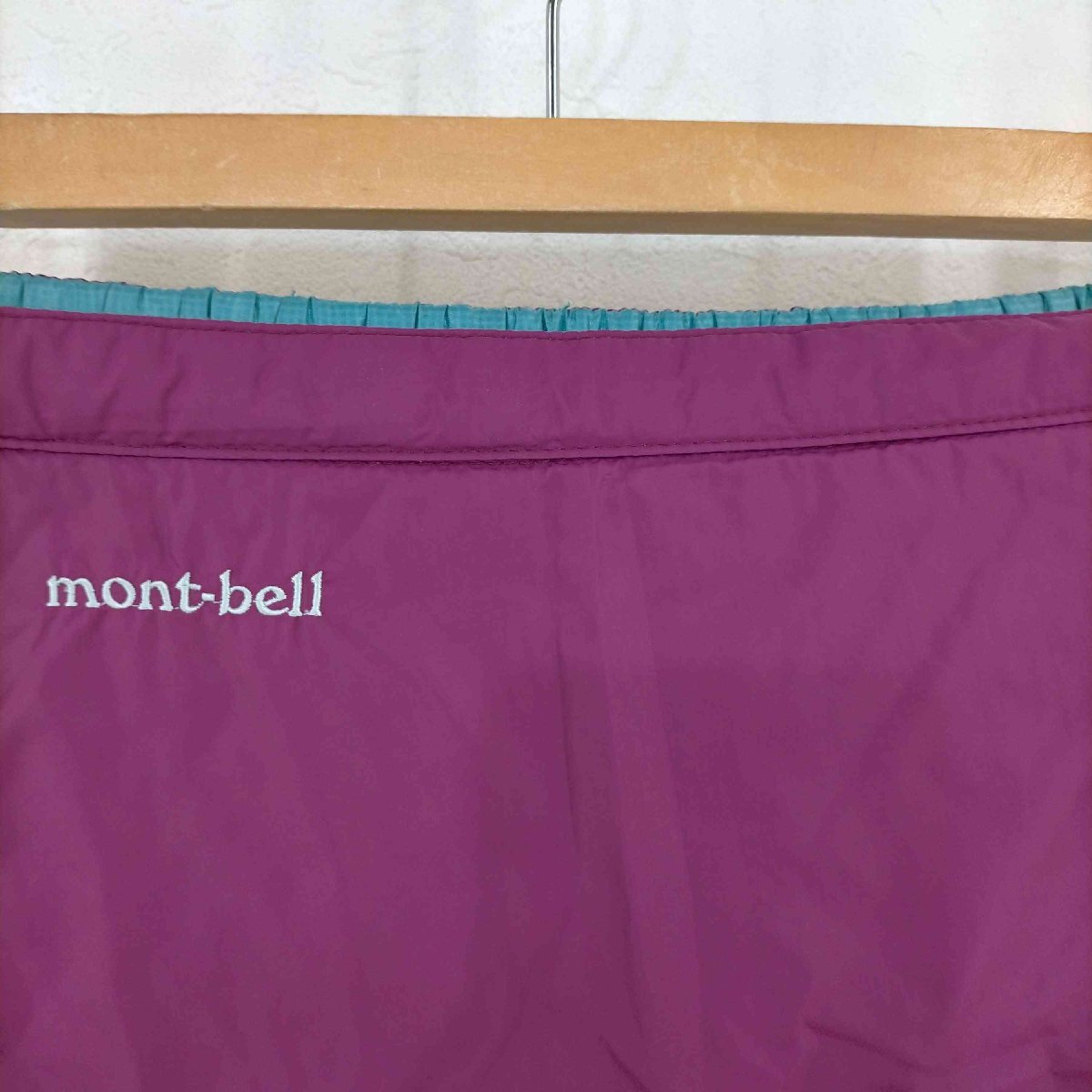 mont bell(モンベル) サーマラップスカート キルティングスカート 中綿 リバーシブル レディース 中古 古着 0530_画像3