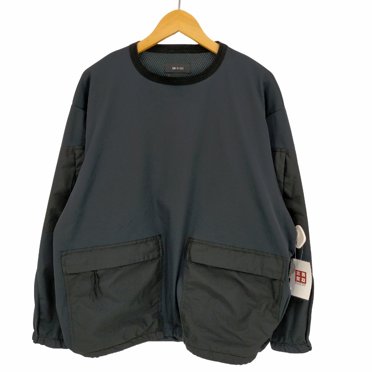 D-VEC(ディーベック) WINDSTOPPER SOFTSHELL PULL OVER メンズ 表記無 中古 古着 0748_画像1