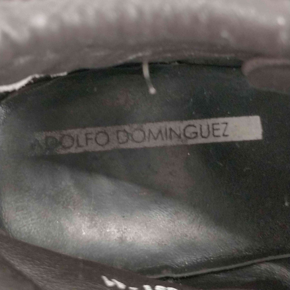 ADOLFO DOMINGUEZ(アドルフォドミンゲス) ハイカットレザーブーツ メンズ JPN：41 中古 古着 0842_画像6
