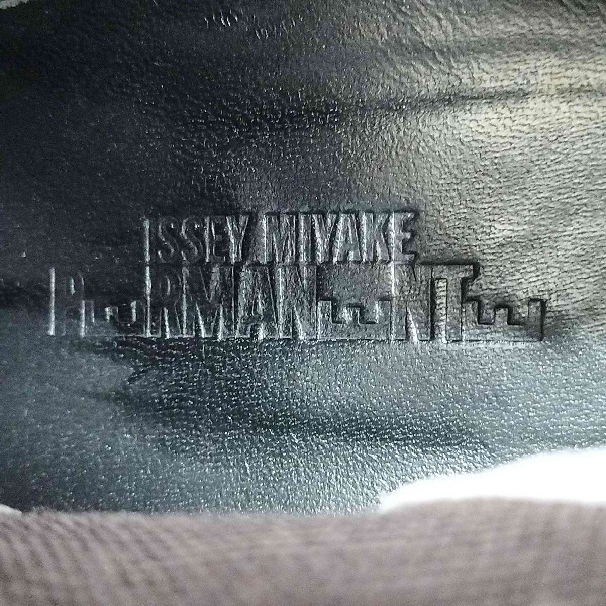 ISSEY MIYAKE(イッセイミヤケ) ペルマネンテ PERMANENTE ブーツ ショート レザー 中古 古着 0247_画像6