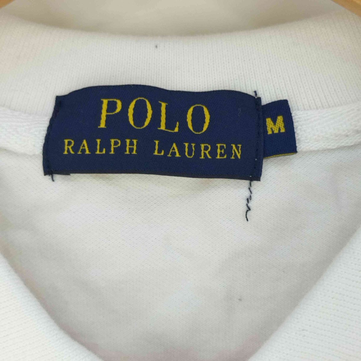 POLO RALPH LAUREN(ポロラルフローレン) ビッグポニー刺繍 ボーダーポロシャツ メンズ i 中古 古着 0246_画像6
