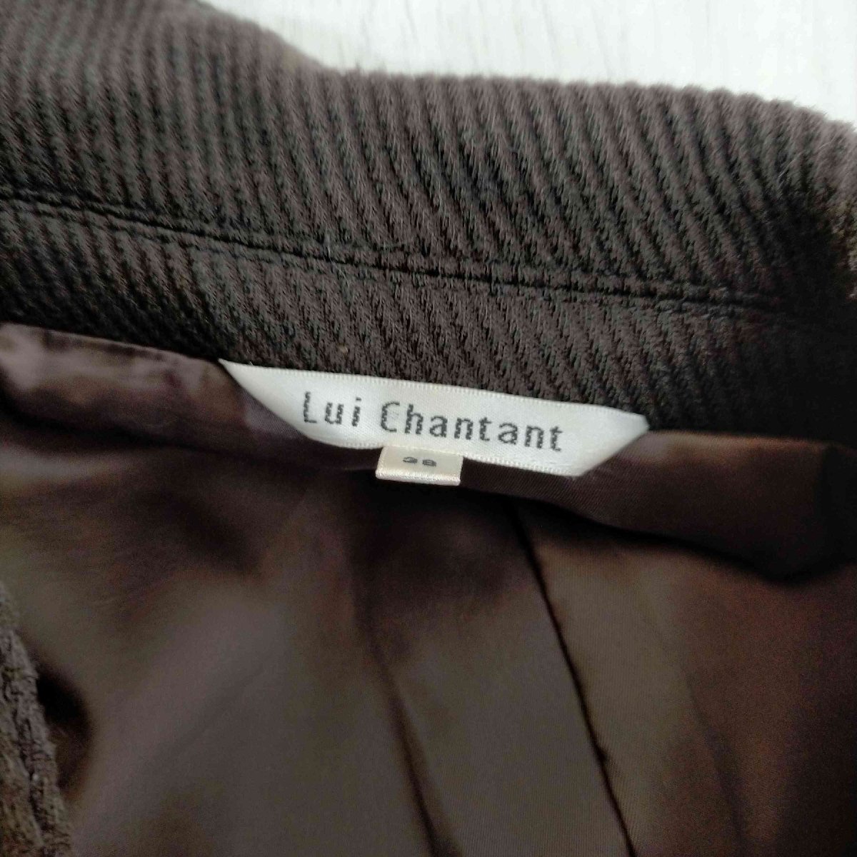 USED古着(ユーズドフルギ) Lui Chantant スーツ セットアップ 上下 テーラードジ 中古 古着 0503_画像6