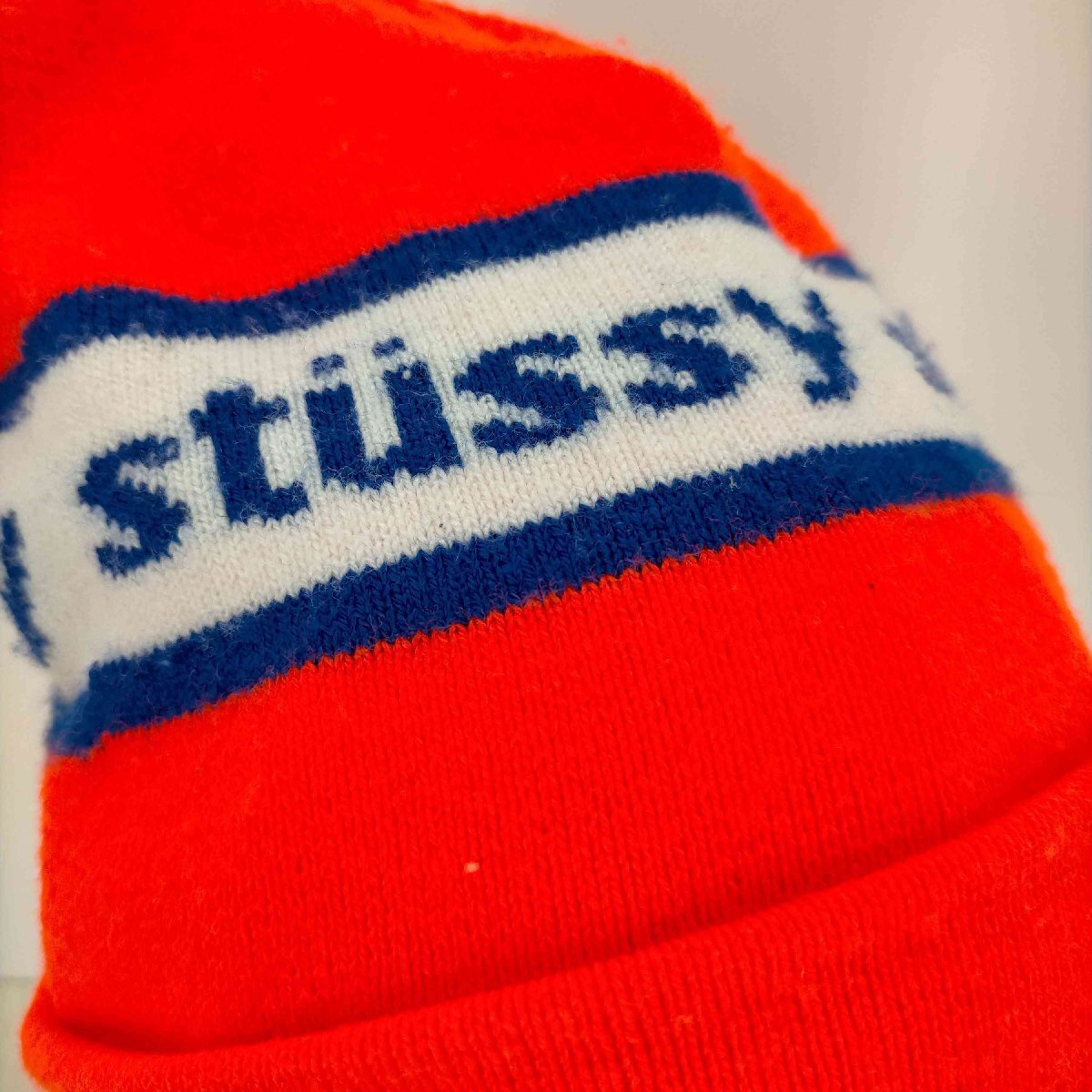 Stussy(ステューシー) テープロゴニットキャップ メンズ 表記無 中古 古着 0746_画像4