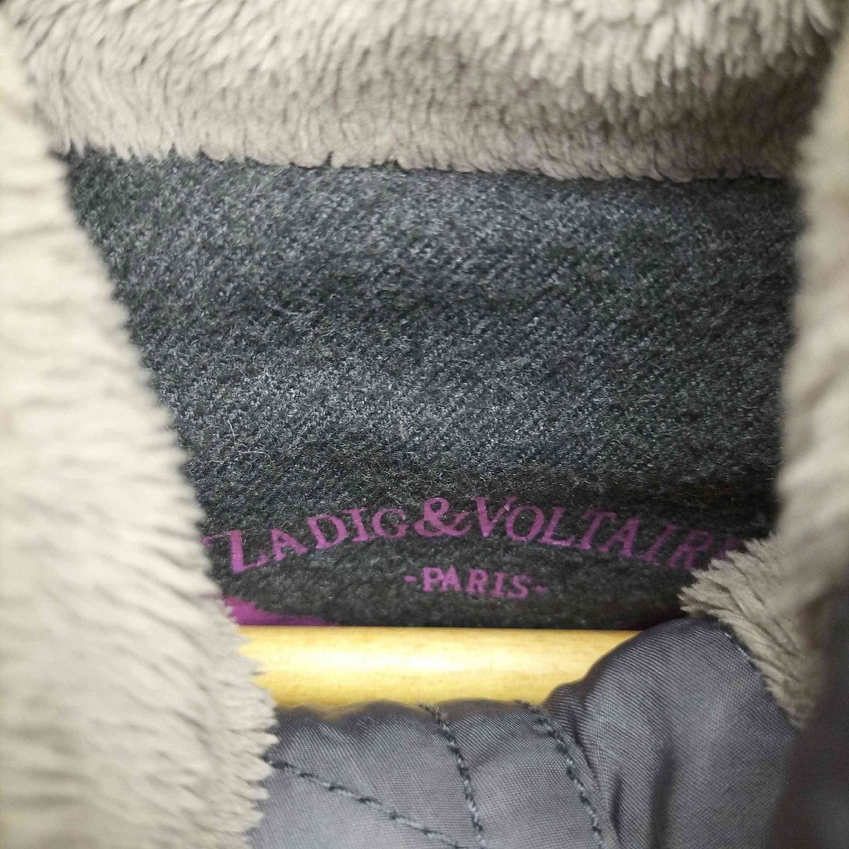 ZADIG&VOLTAIRE(ザディグ エ ヴォルテール) N-2B フライトジャケット メンズ 表記 中古 古着 0805_画像6