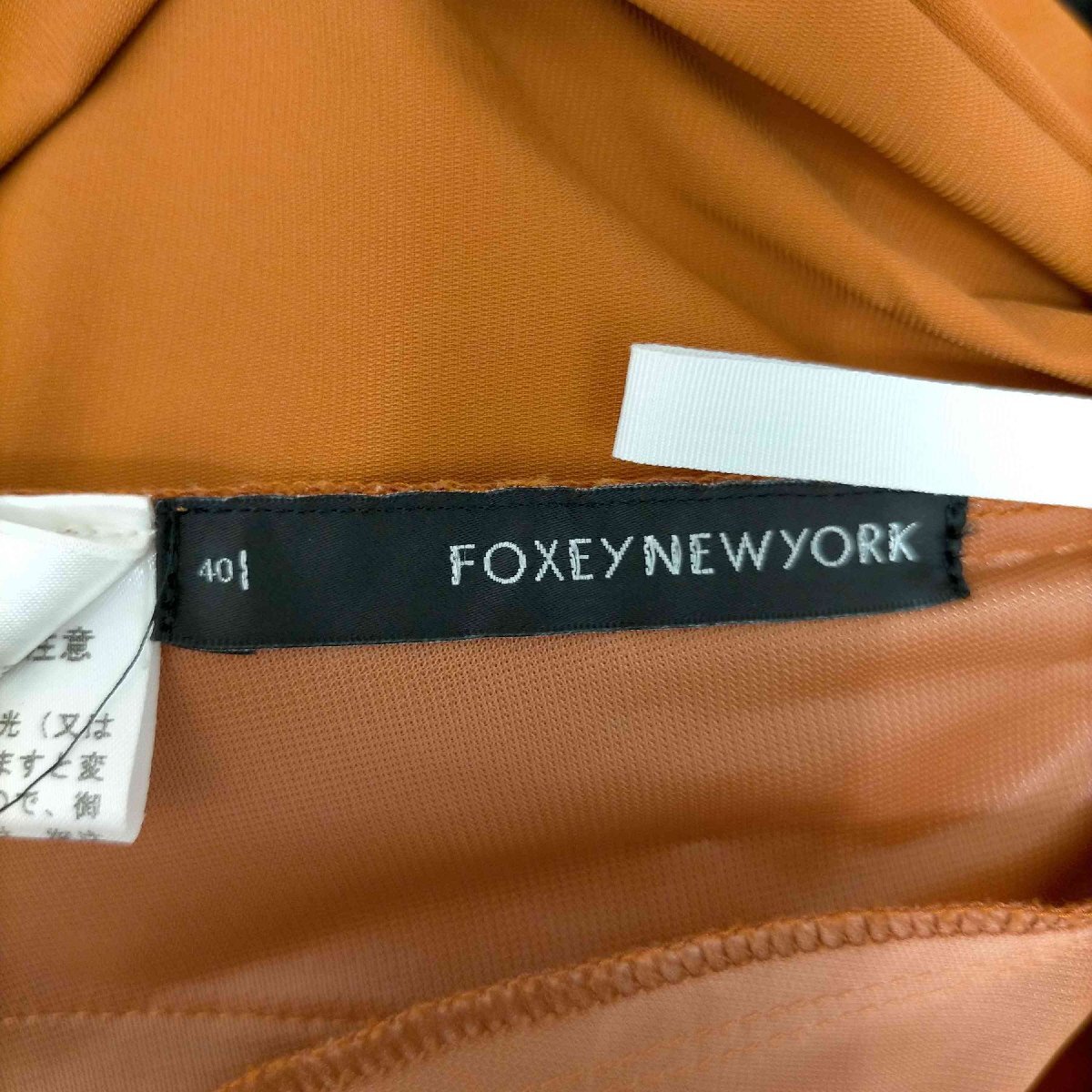 FOXEY NEW YORK(フォクシーニューヨーク) ストレッチグログラン フレアスカート レディース 中古 古着 0446_画像6