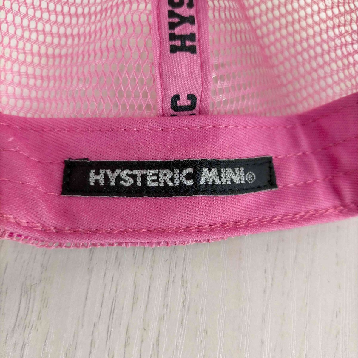 HYSTERIC MINI(ヒステリックミニ) キッズ メッシュキャップ レディース 54 中古 古着 0442_画像6