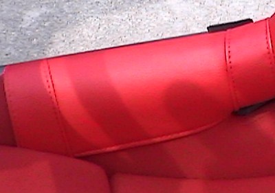 * parent person seal * red alcantara specification full bucket seat. side protector 