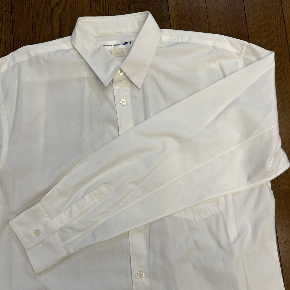 美品 COMME des GARCONS コムデギャルソン SHIRT シャツ 白シャツ CLASSIC FIT SHIRT CDGS2PL_画像6