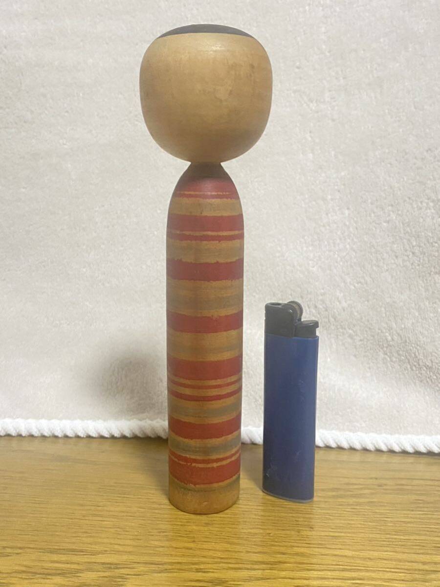 小幡福松　伝統こけし 18cm 時代物　こけし　_画像2