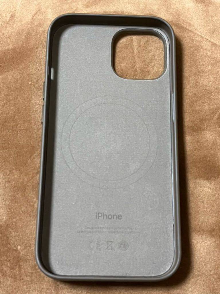 Apple アップル 純正 ☆ iPhone 15 ファインウーブンケース・トープ ☆ 新品_画像4