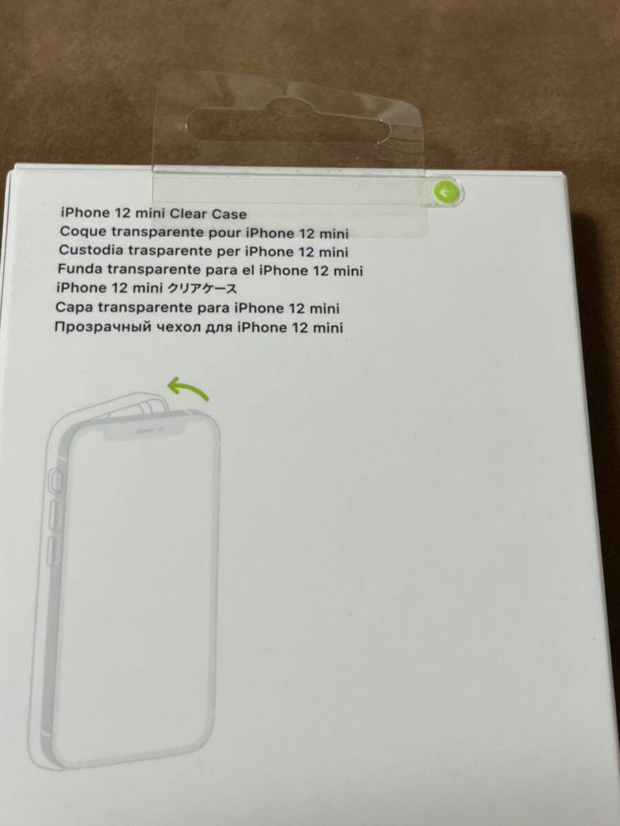 Apple Apple original * iPhone 12 mini clear case * new goods 