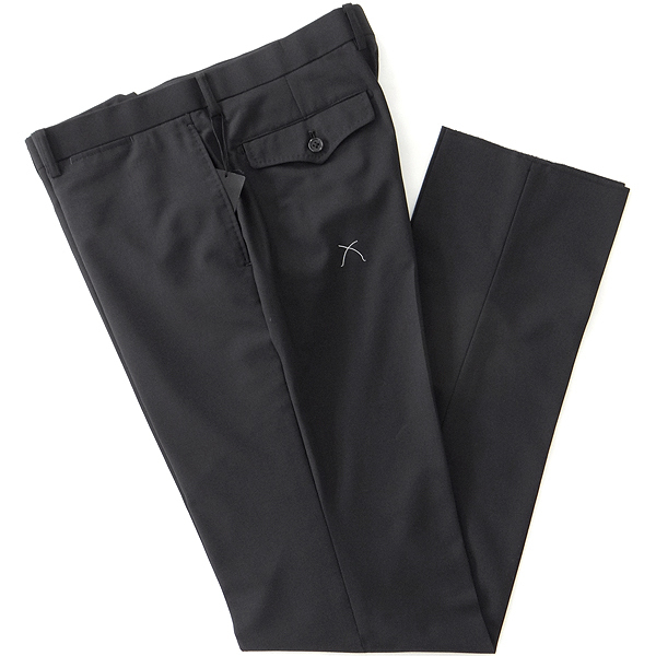 新品 スーツカンパニー 春夏 nanocat 抗菌消臭 2パンツ スーツ A9(XL以上) 黒 【J58632】 190-6D メンズ FILO D'ORO 洗濯可 スペア サマーの画像8