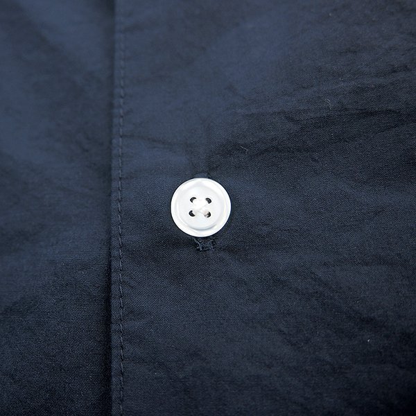 新品 Grand PARK ニコル 日本製素材 オープンカラー シャツ 48 (L) 紺 【I48817】 NICOLE 春夏 メンズ 長袖 オーバーサイズ カジュアルの画像7