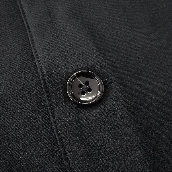 新品 タカキュー 軽量 ストレッチ バルカラー シャツ ジャケット M 黒 【J56033】 春夏 メンズ TAKA-Q ブルゾン 洗濯可 吸水速乾の画像6