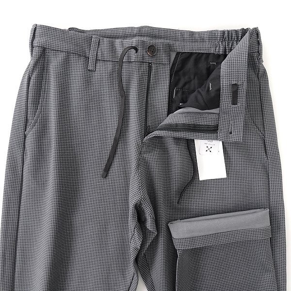  новый товар Takeo Kikuchi SMART MOVE джерси - легкий брюки M пепел чёрный [P30156] мужской THE SHOP TK стрейч слаксы стирка возможно 